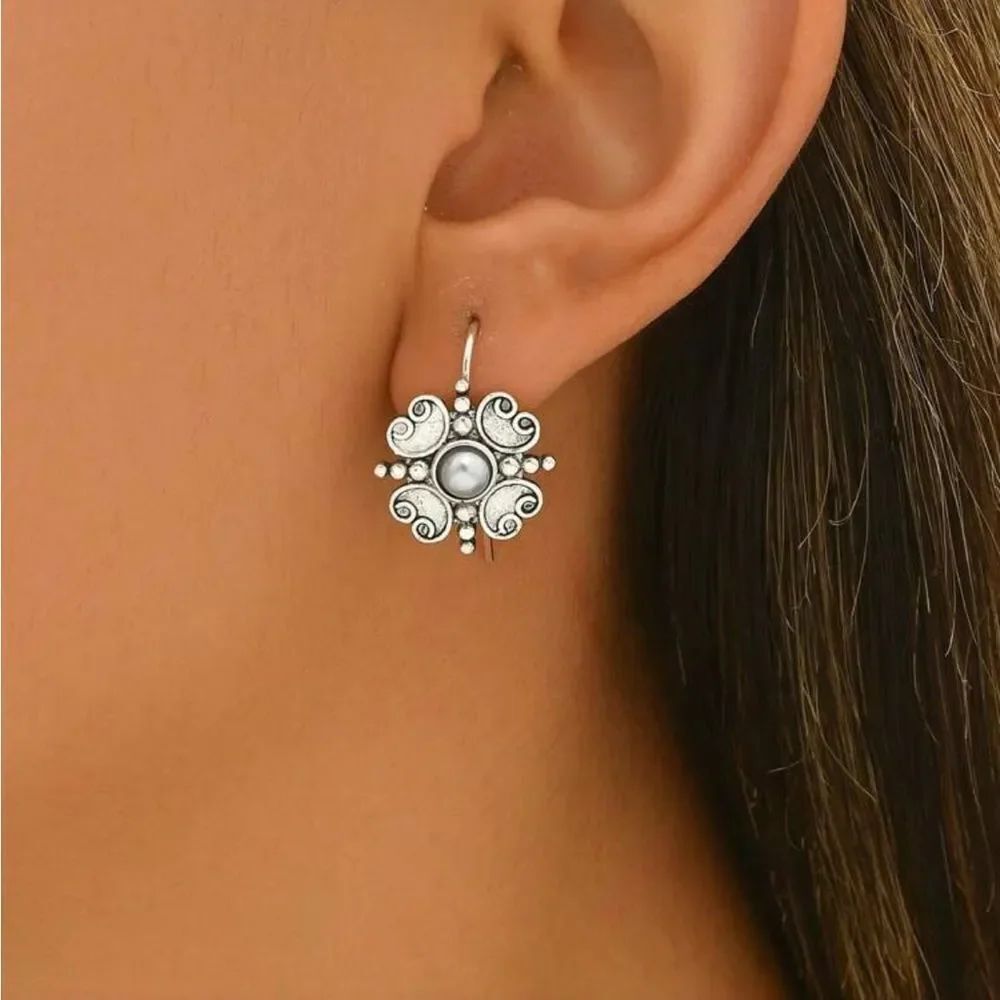 Boho flower Earrings #2055